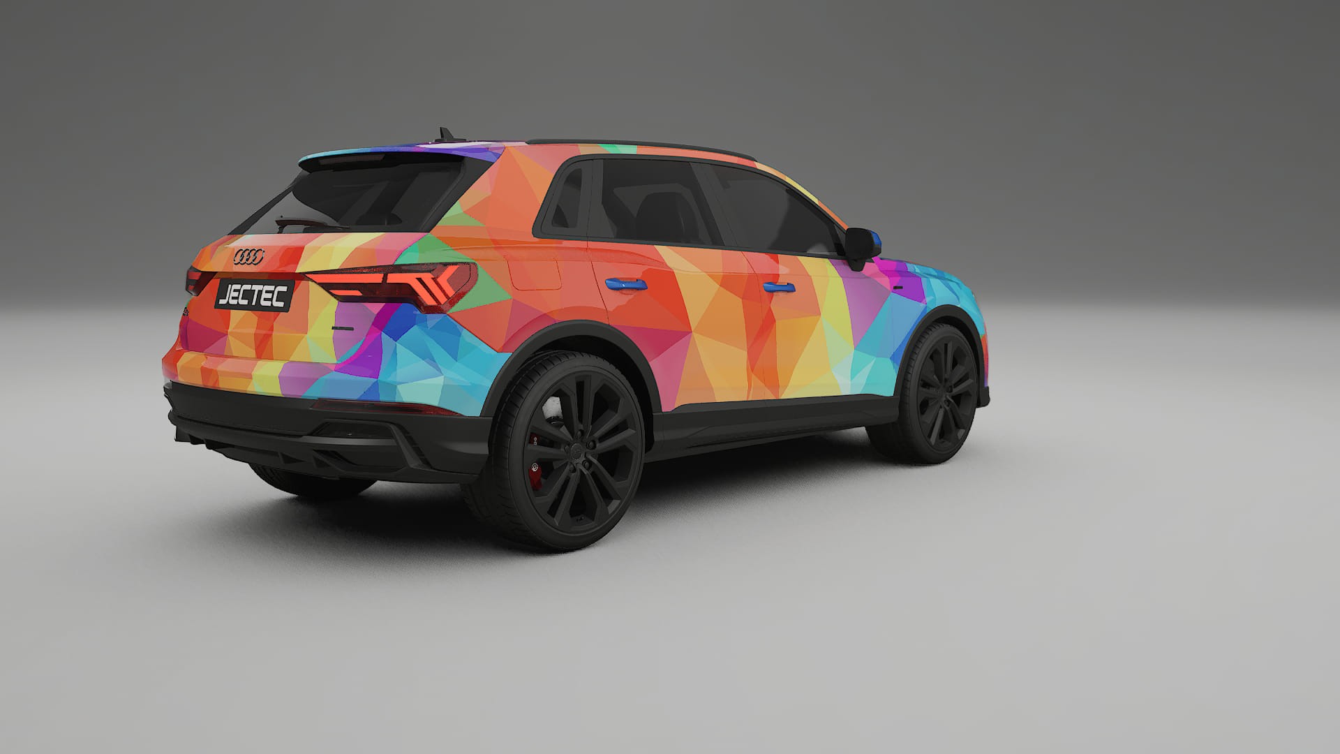 Audi Q3 S-Line F3 VECTOR VIBE Designed Wrap PPF Kit – Printable Polyurethane Film