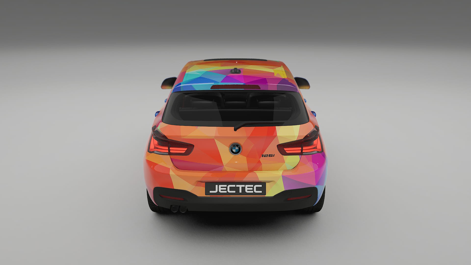 BMW 1 F20 facelift LCI VECTOR VIBE Designed Wrap PPF Kit – Printable Polyurethane Film