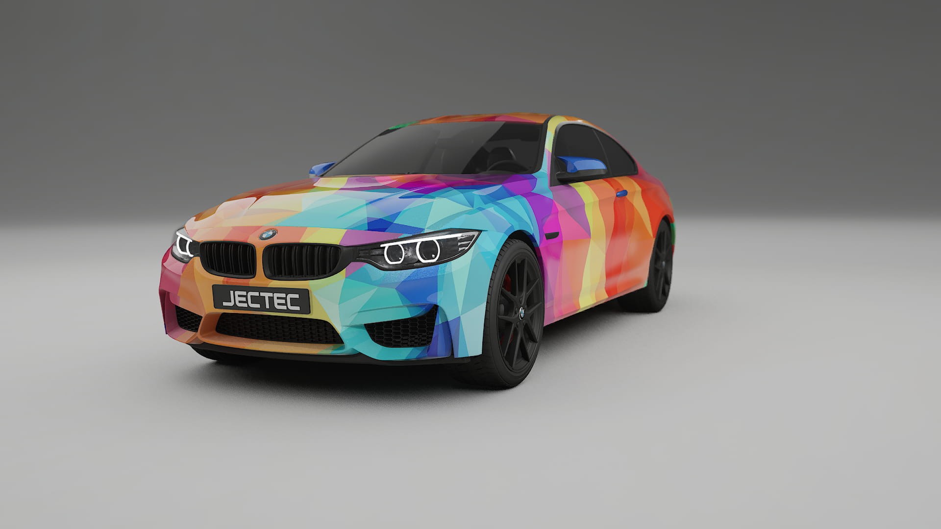 BMW M4 F82 VECTOR VIBE Designed Wrap PPF Kit – Printable Polyurethane Film