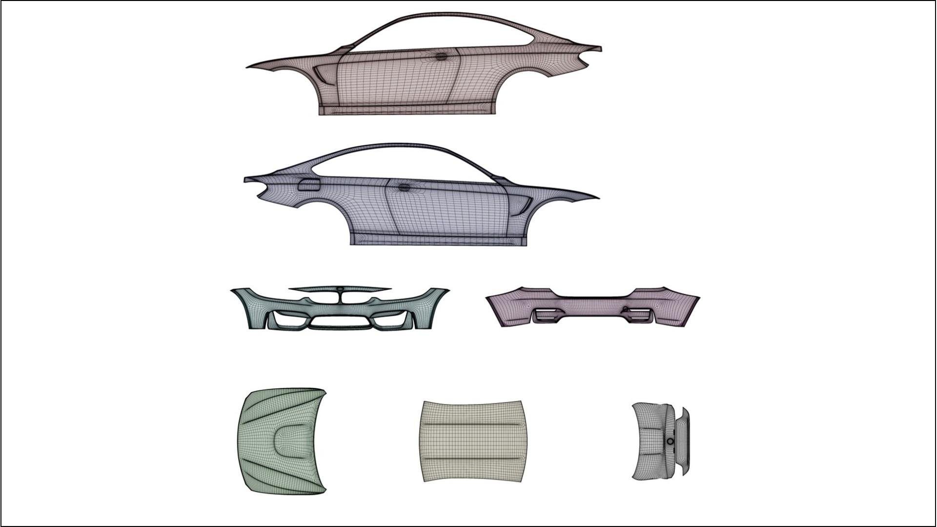 BMW M4 F82 VECTOR VIBE Designed Wrap PPF Kit – Printable Polyurethane Film 2