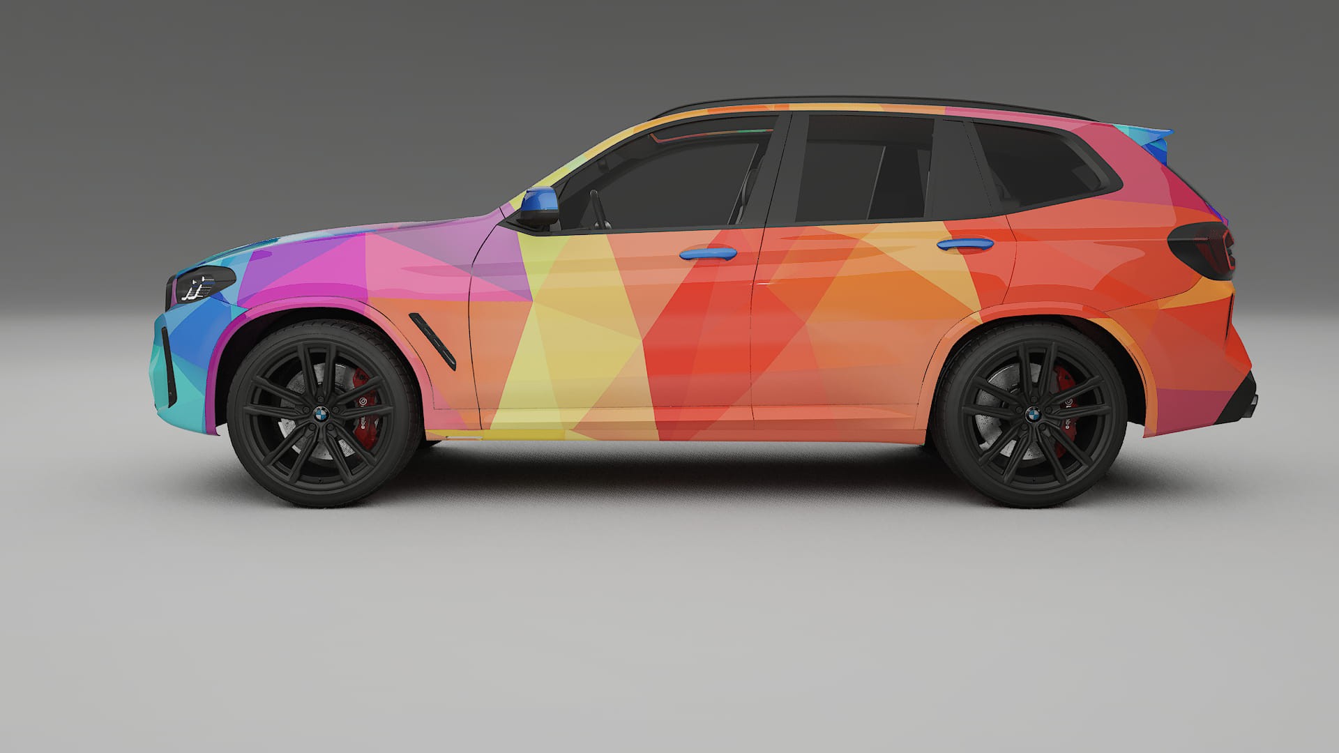 BMW X3 G01 facelift VECTOR VIBE Designed Wrap PPF Kit – Printable Polyurethane Film