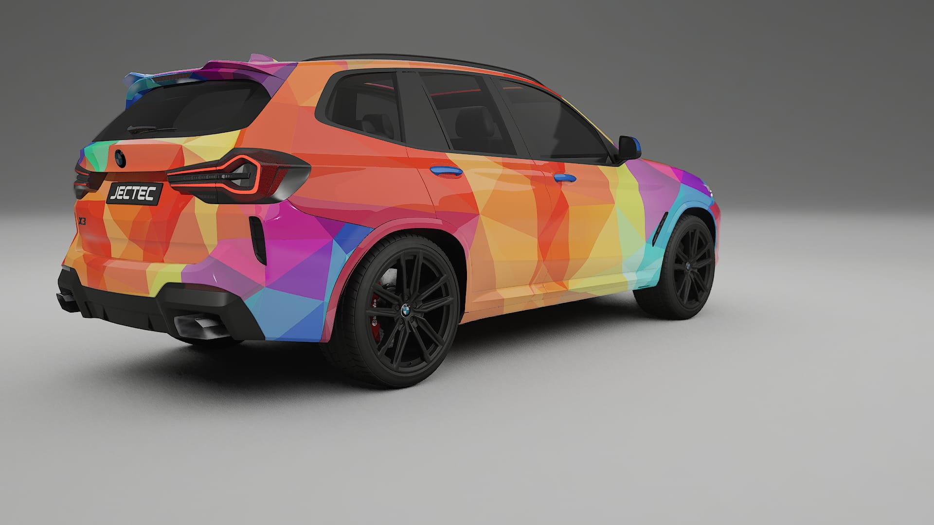 BMW X3 G01 facelift VECTOR VIBE Designed Wrap PPF Kit – Printable Polyurethane Film