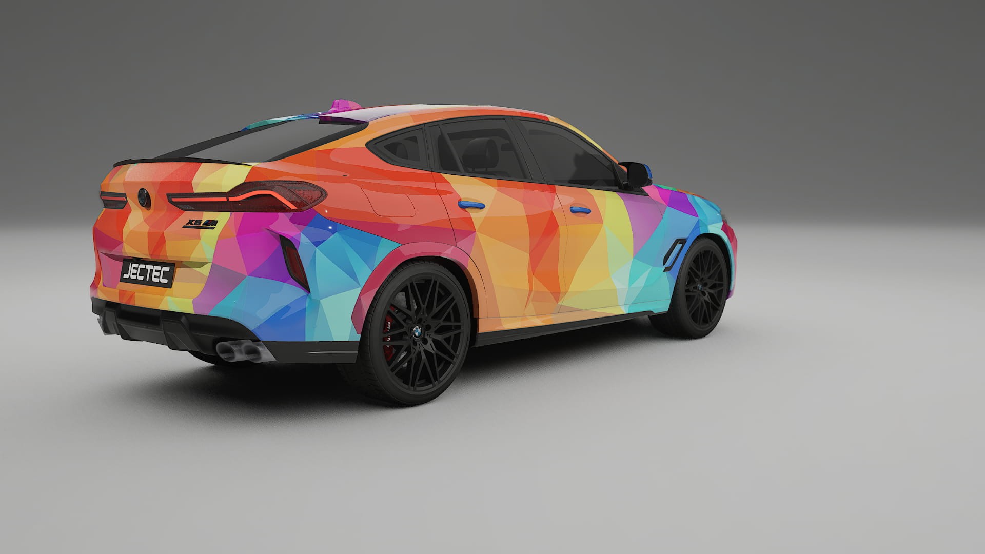 BMW X6 F96 Competition VECTOR VIBE Designed Wrap PPF Kit – Printable Polyurethane Film