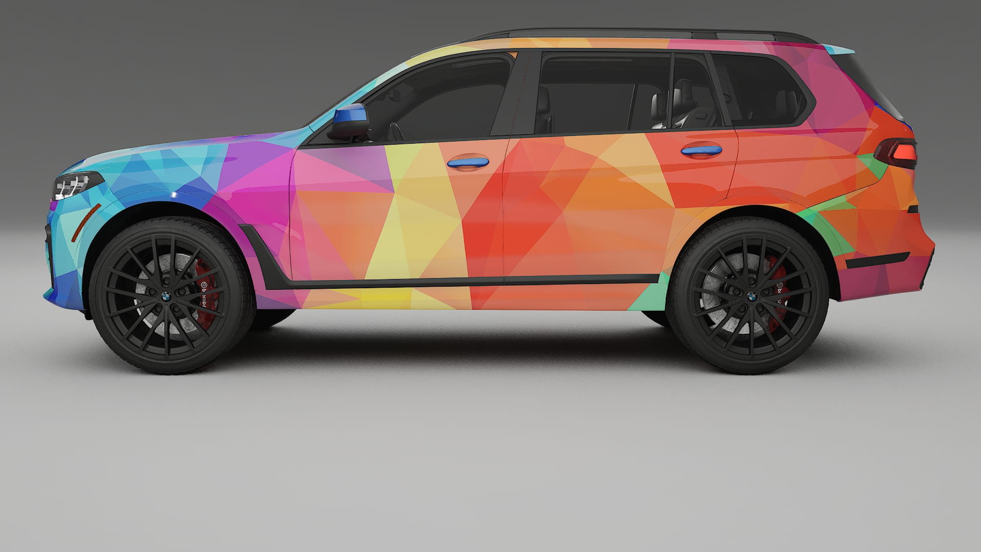 BMW X7 M G07 VECTOR VIBE Designed Wrap PPF Kit – Printable Polyurethane Film