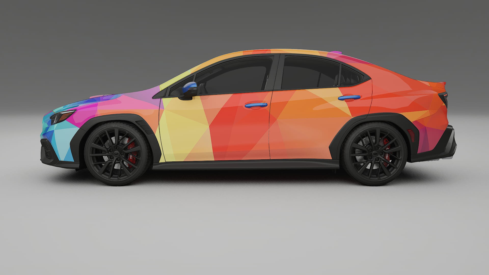 Subaru WRX VB VECTOR VIBE Designed Wrap PPF Kit – Printable Polyurethane Film