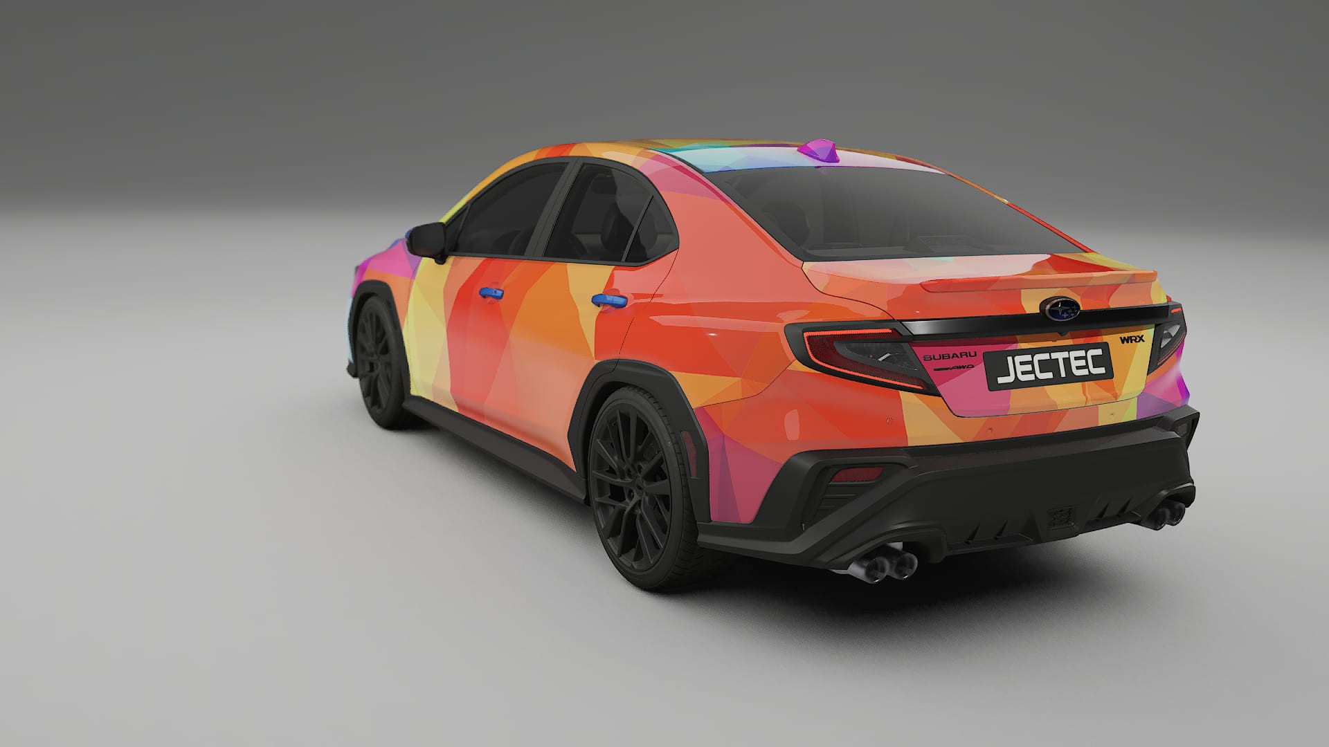Subaru WRX VB VECTOR VIBE Designed Wrap PPF Kit – Printable Polyurethane Film
