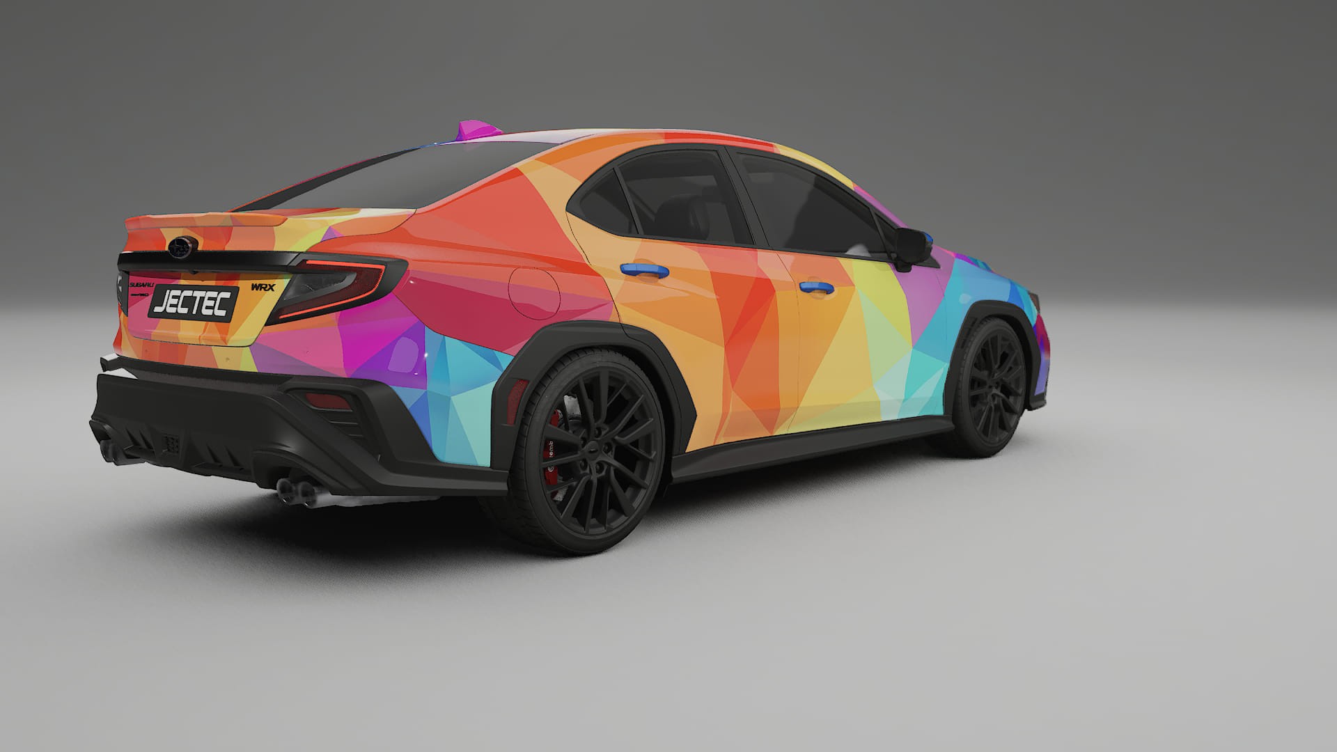 Subaru WRX VB VECTOR VIBE Designed Wrap PPF Kit – Printable Polyurethane Film
