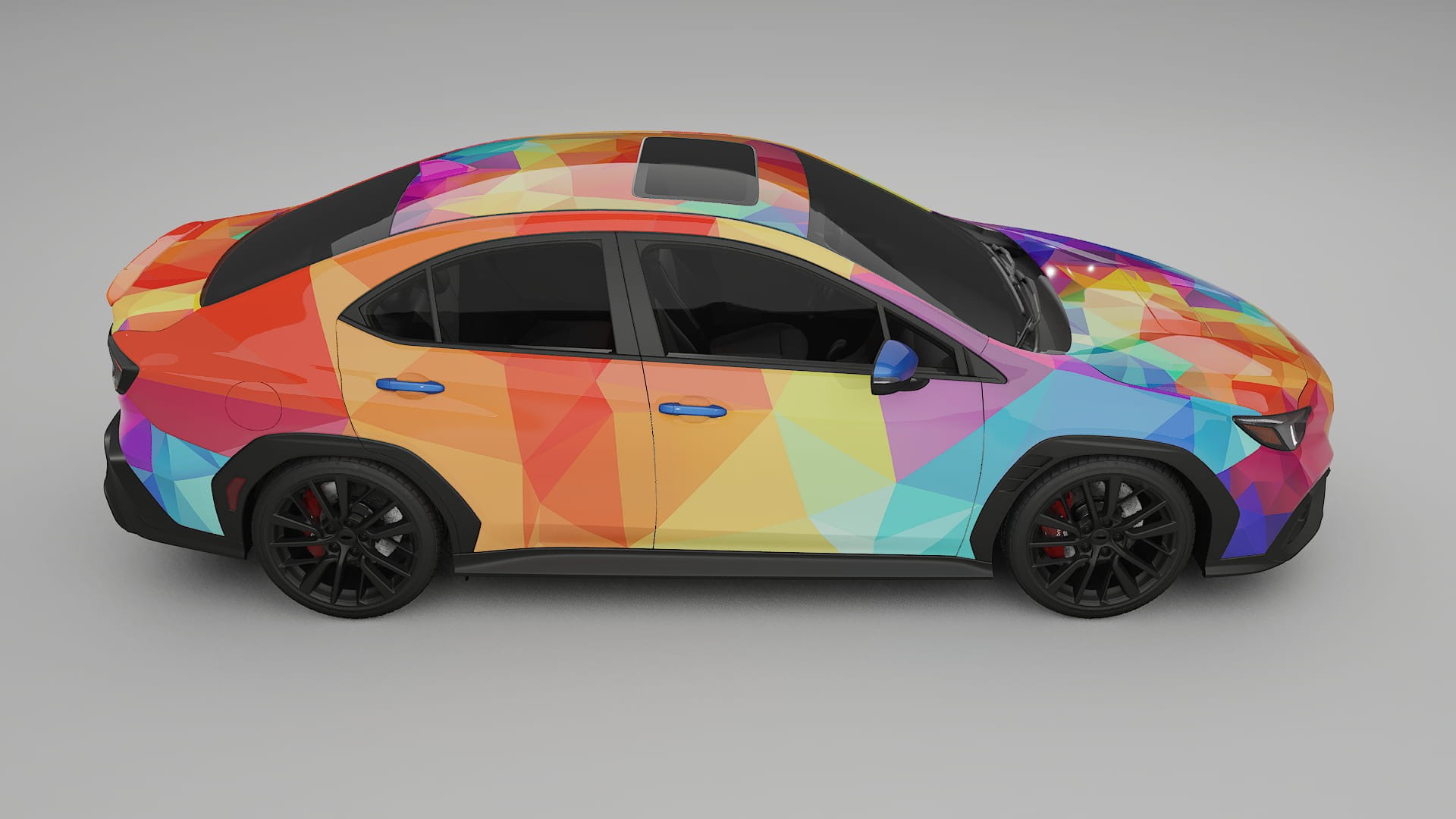 Subaru WRX VB VECTOR VIBE Designed Wrap PPF Kit – Printable Polyurethane Film