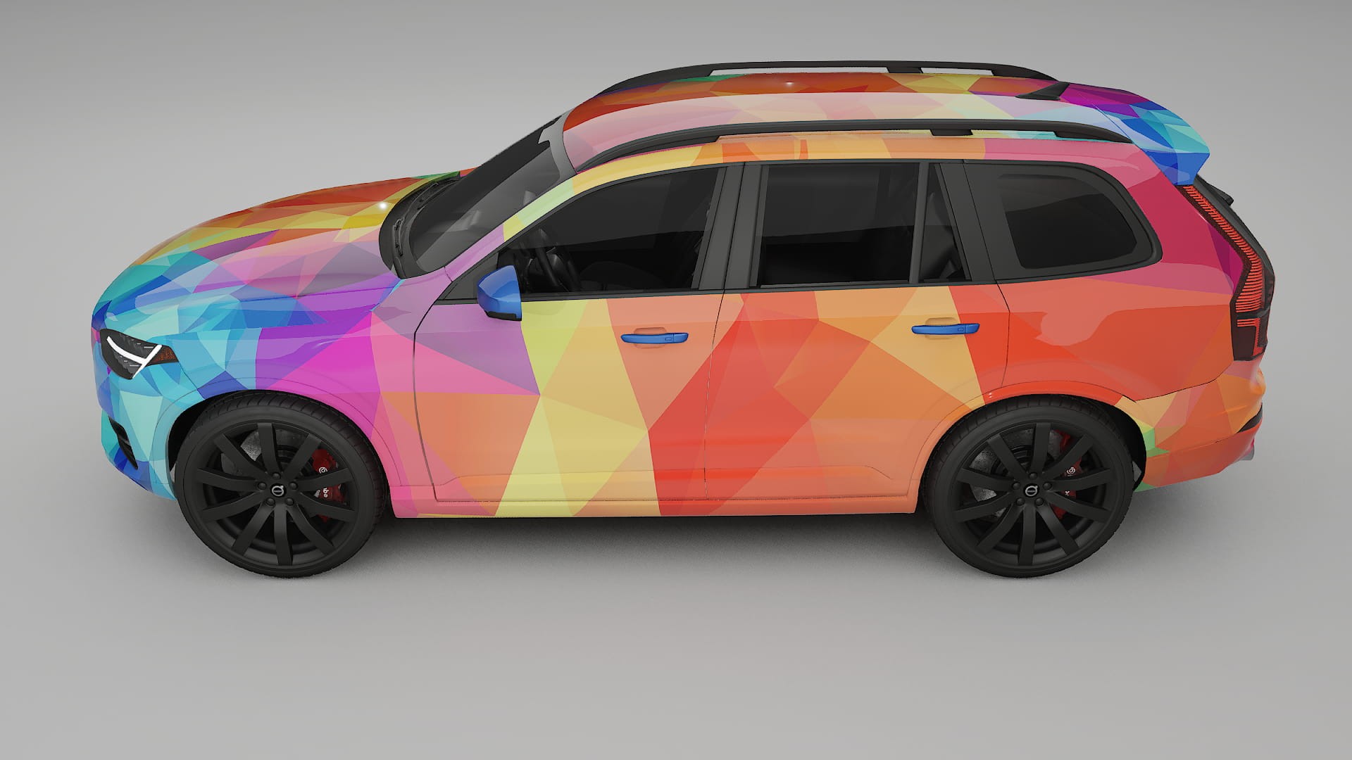 Volvo XC90 SPA VECTOR VIBE Designed Wrap PPF Kit – Printable Polyurethane Film