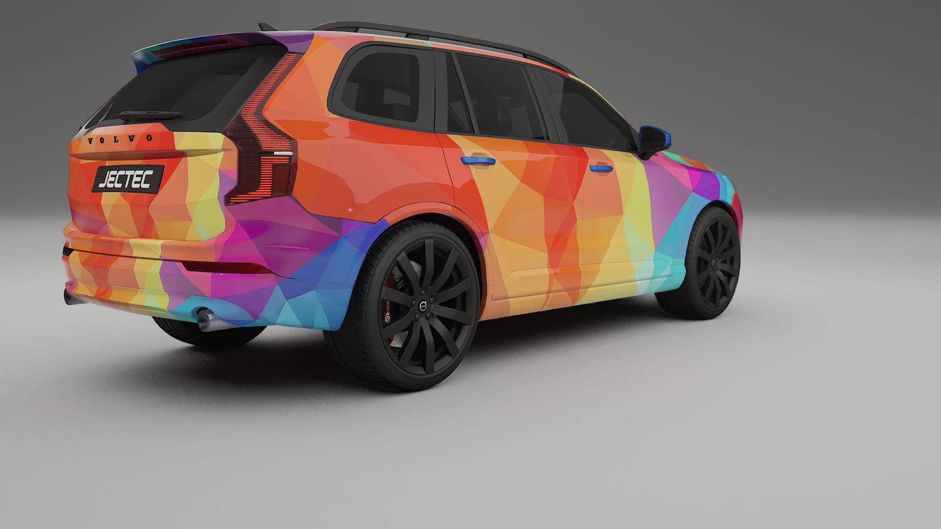 Volvo XC90 SPA VECTOR VIBE Designed Wrap PPF Kit – Printable Polyurethane Film