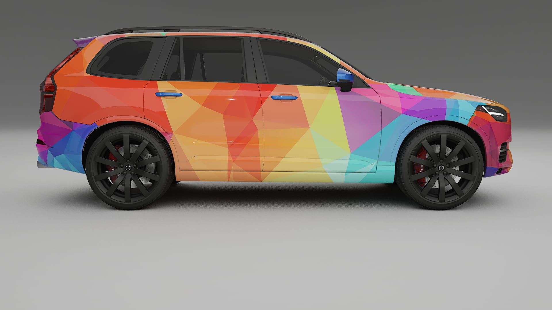 Volvo XC90 SPA VECTOR VIBE Designed Wrap PPF Kit – Printable Polyurethane Film