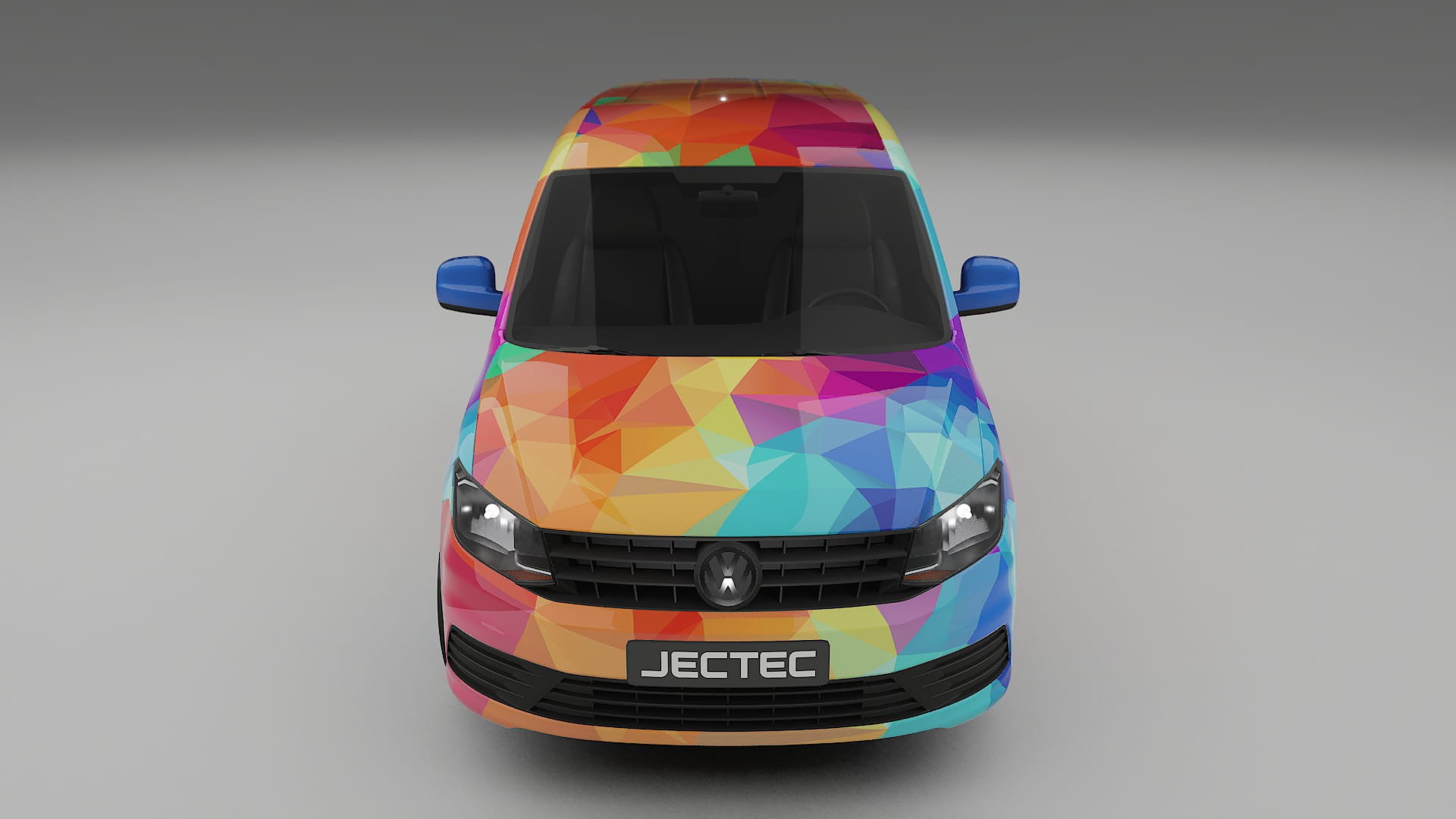 VW Caddy Maxi SB VECTOR VIBE Designed Wrap PPF Kit – Printable Polyurethane Film