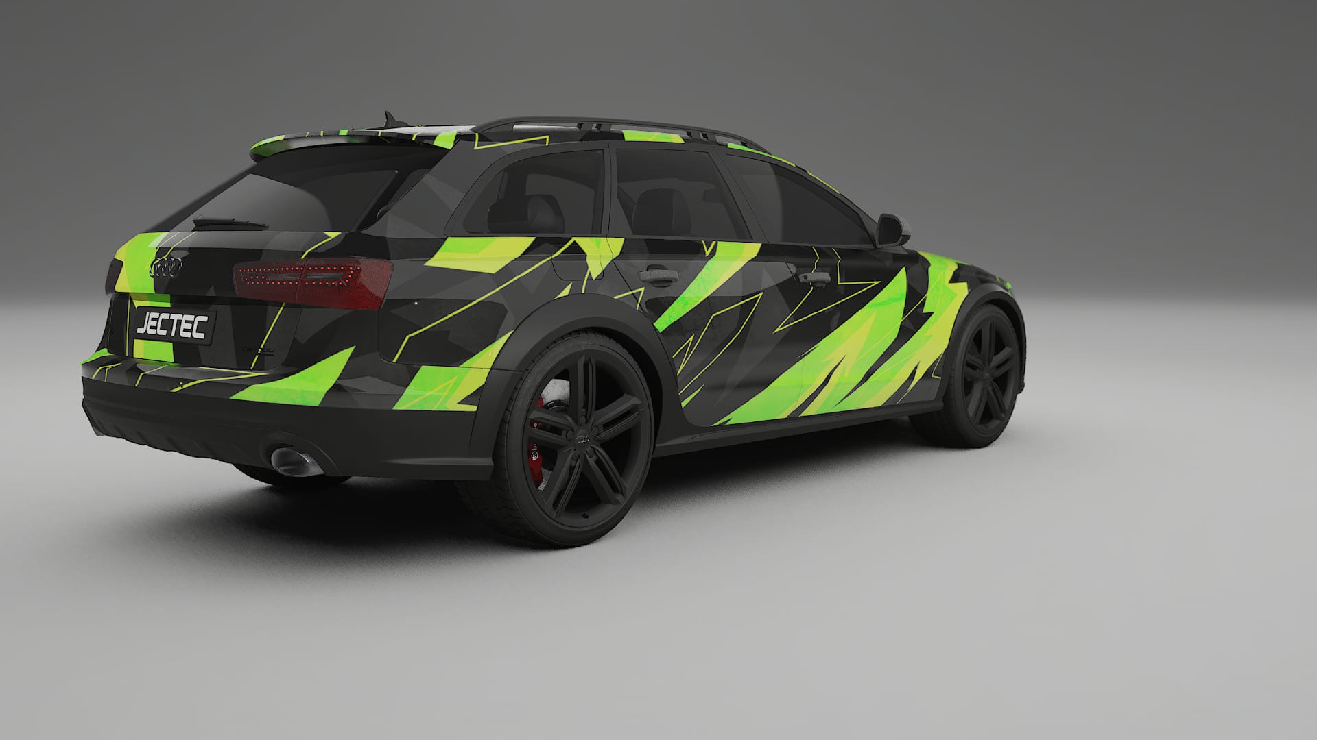 Audi A6 Allroad C7 prefacelift pre-LCI NINJA TURTLES Designed Wrap PPF Kit – Printable Polyurethane Film