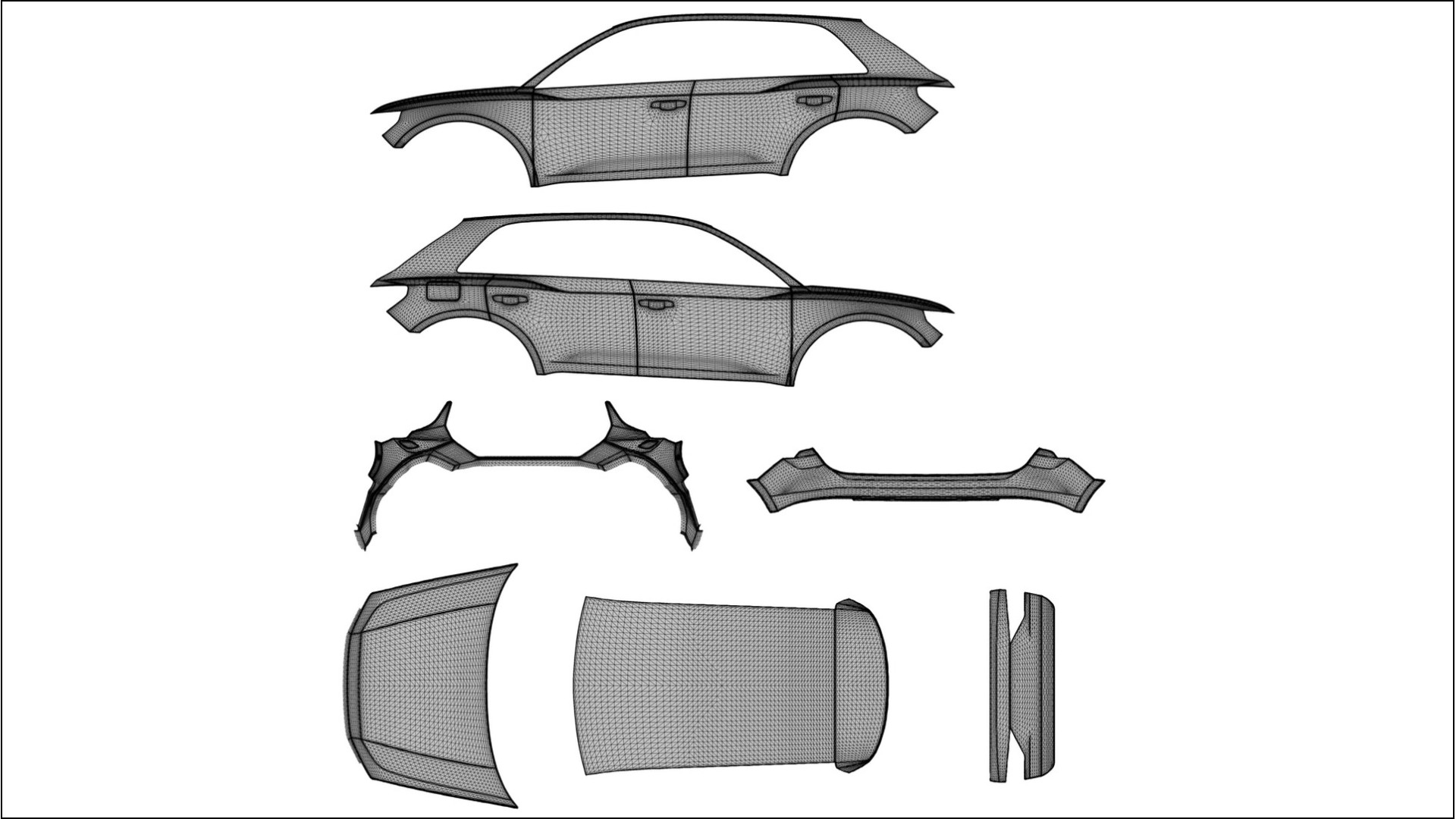 Audi Q3 S-Line F3 NINJA TURTLES Designed Wrap PPF Kit – Printable Polyurethane Film