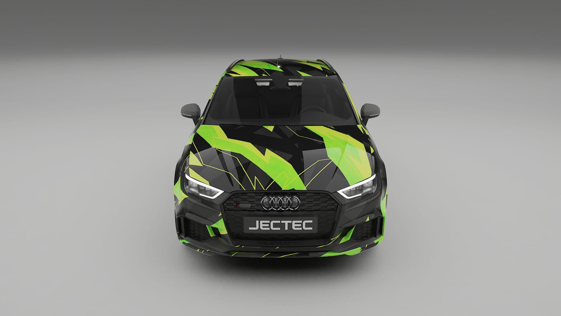 Audi RS3 Sportback 8V facelift LCI NINJA TURTLES Designed Wrap PPF Kit – Printable Polyurethane Film