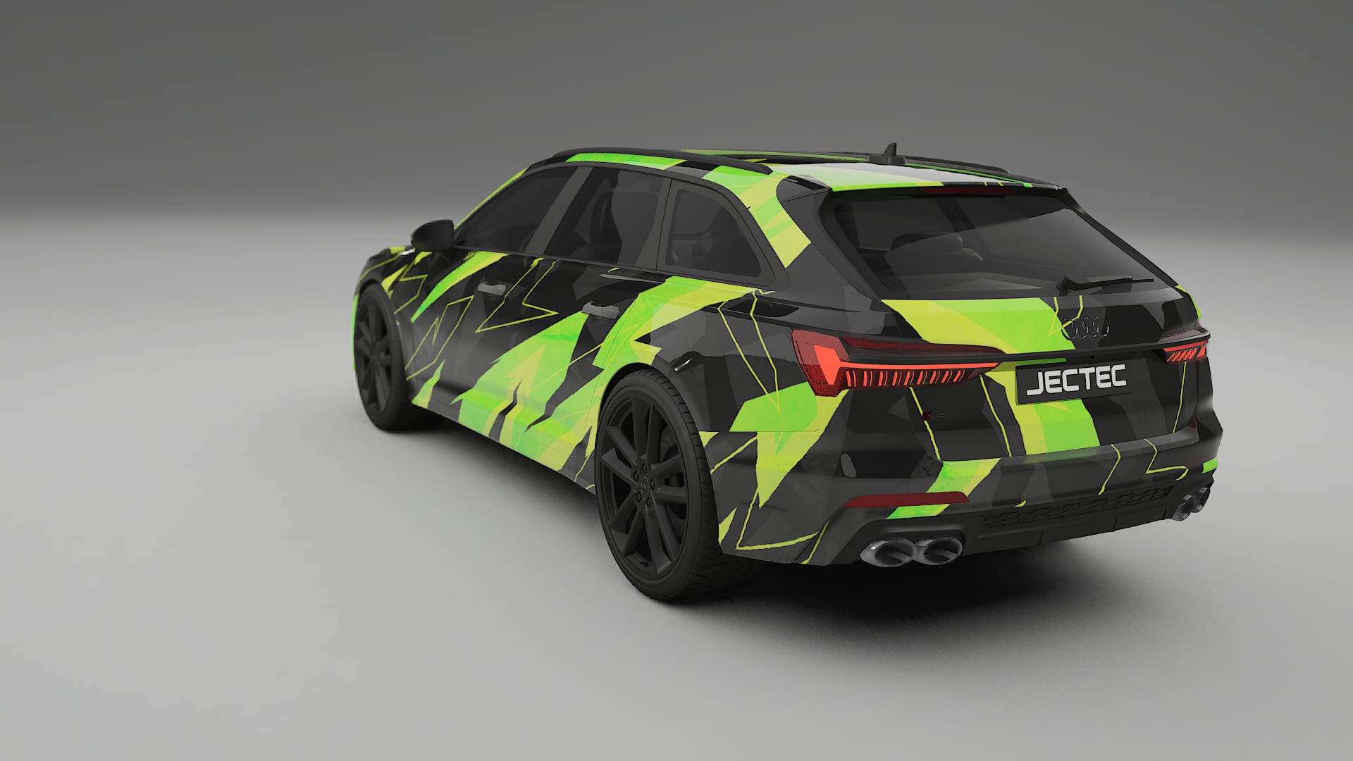 Audi S6 Avant prefacelift pre-LCI C8 NINJA TURTLES Designed Wrap PPF Kit – Printable Polyurethane Film