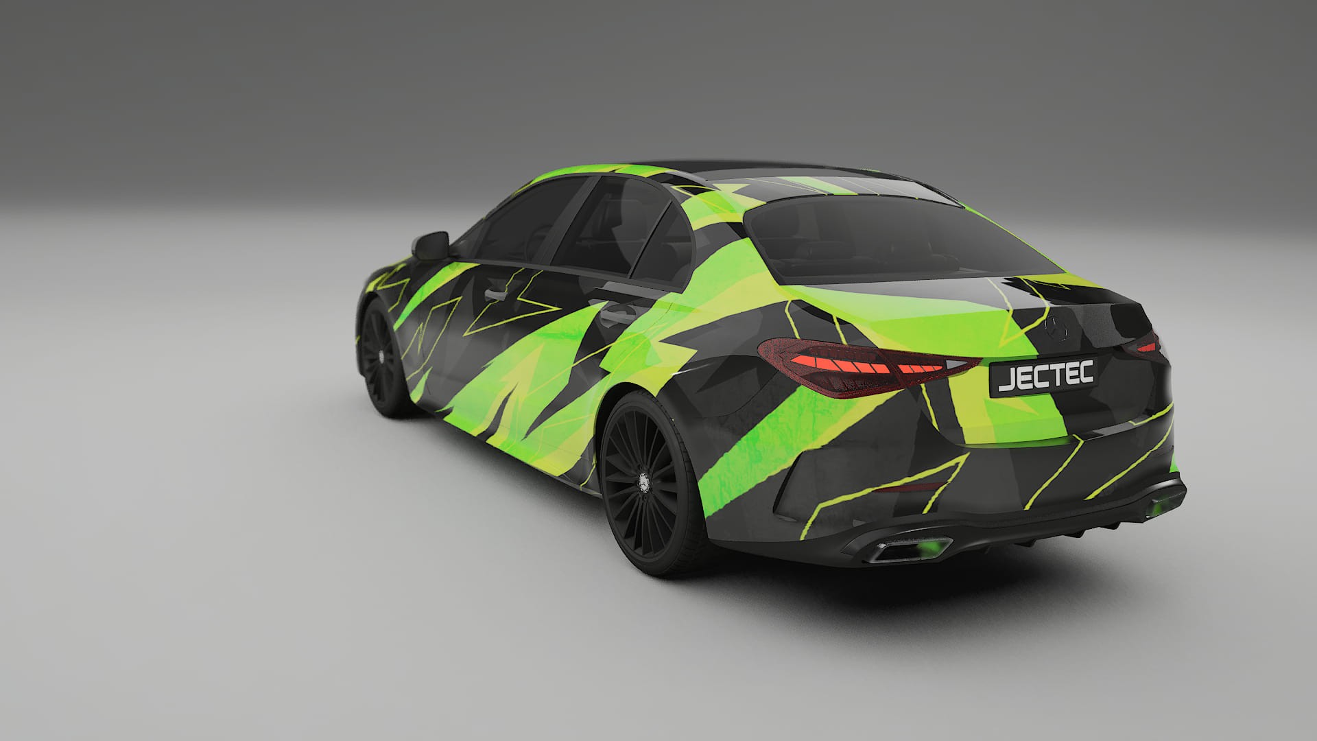 Mercedes C-class W206 NINJA TURTLES Designed Wrap PPF Kit – Printable Polyurethane Film