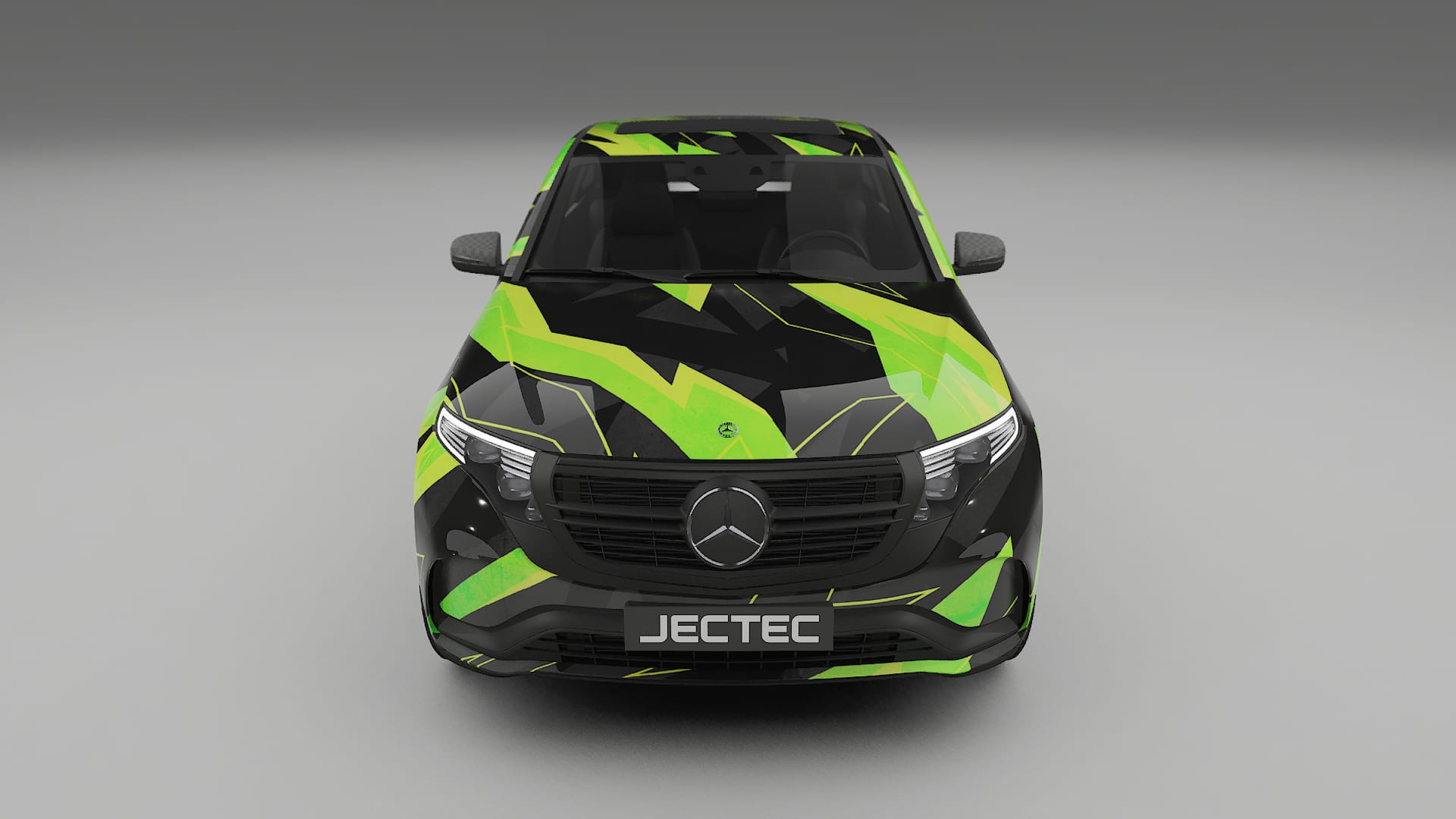 Mercedes EQC AMG NINJA TURTLES Designed Wrap PPF Kit – Printable Polyurethane Film