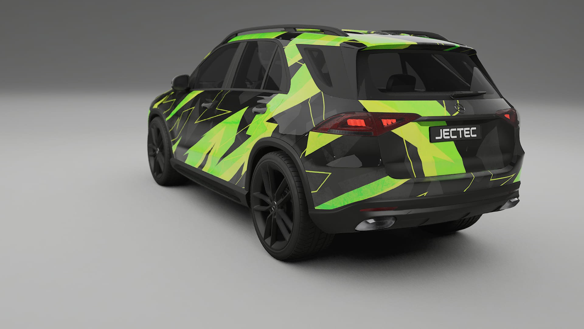 Mercedes GLE W167 NINJA TURTLES Designed Wrap PPF Kit – Printable Polyurethane Film