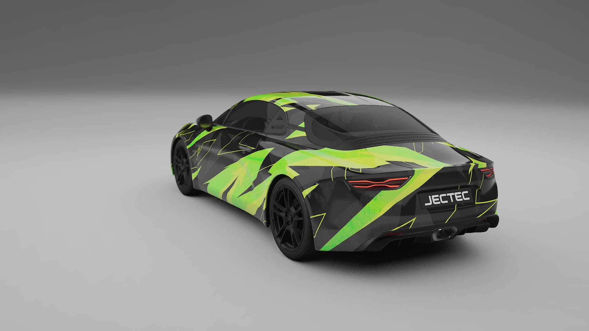 Renault Alpine A110 NINJA TURTLES Designed Wrap PPF Kit – Printable Polyurethane Film