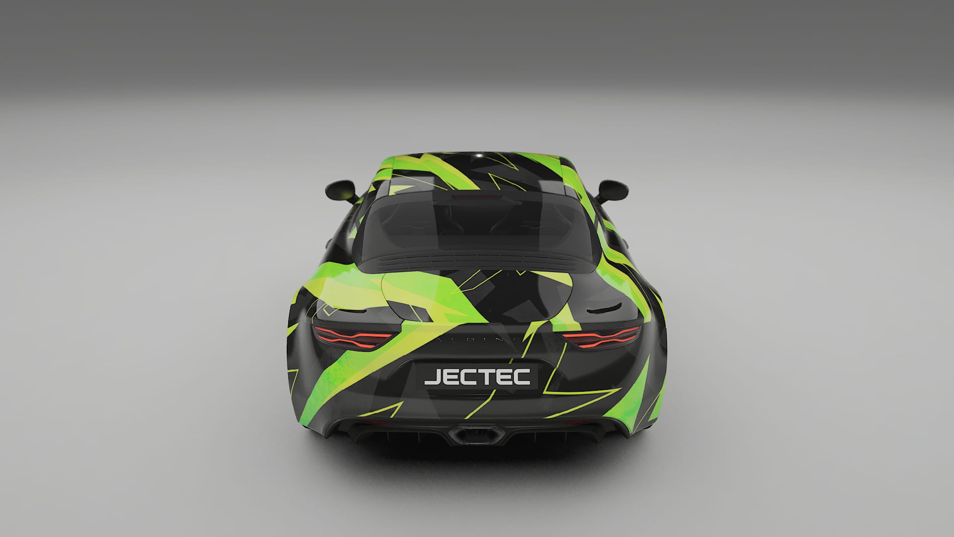 Renault Alpine A110 NINJA TURTLES Designed Wrap PPF Kit – Printable Polyurethane Film