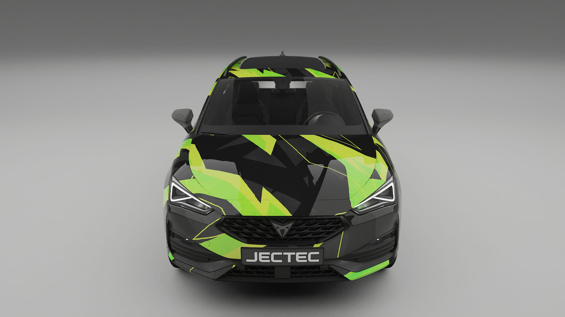 Seat Leon Cupra KL NINJA TURTLES Designed Wrap PPF Kit – Printable Polyurethane Film