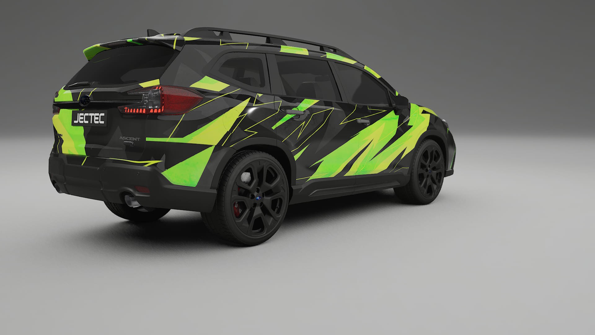 Subaru Ascent BT facelift LCI NINJA TURTLES Designed Wrap PPF Kit – Printable Polyurethane Film