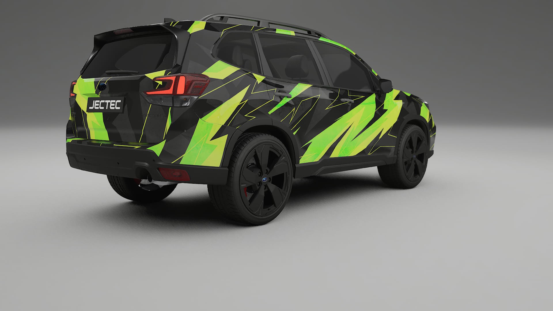 Subaru Forester V SK prefacelift pre-LCI NINJA TURTLES Designed Wrap PPF Kit – Printable Polyurethane Film