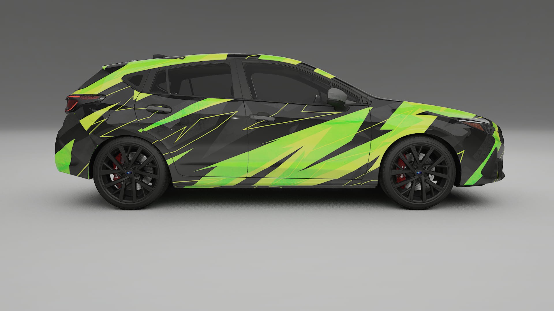 Subaru Impreza GU NINJA TURTLES Designed Wrap PPF Kit – Printable Polyurethane Film