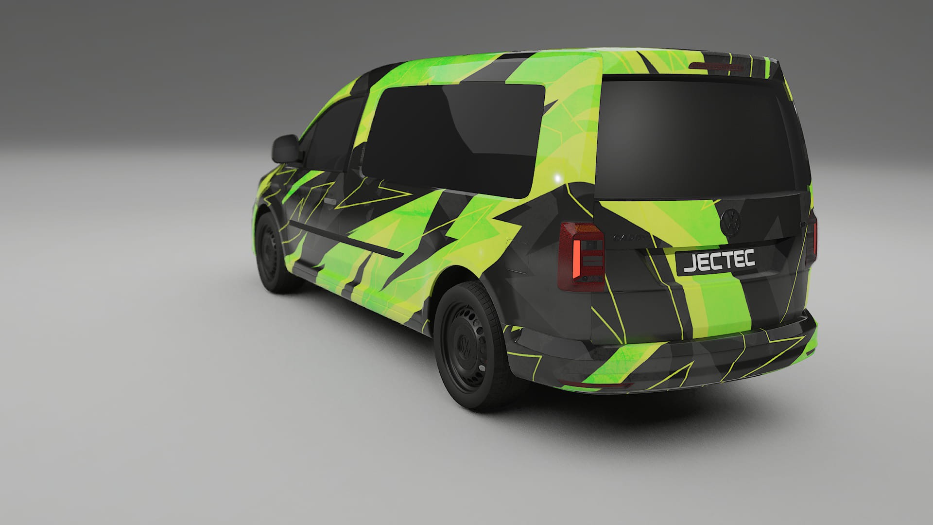 VW Caddy Maxi SB NINJA TURTLES Designed Wrap PPF Kit – Printable Polyurethane Film