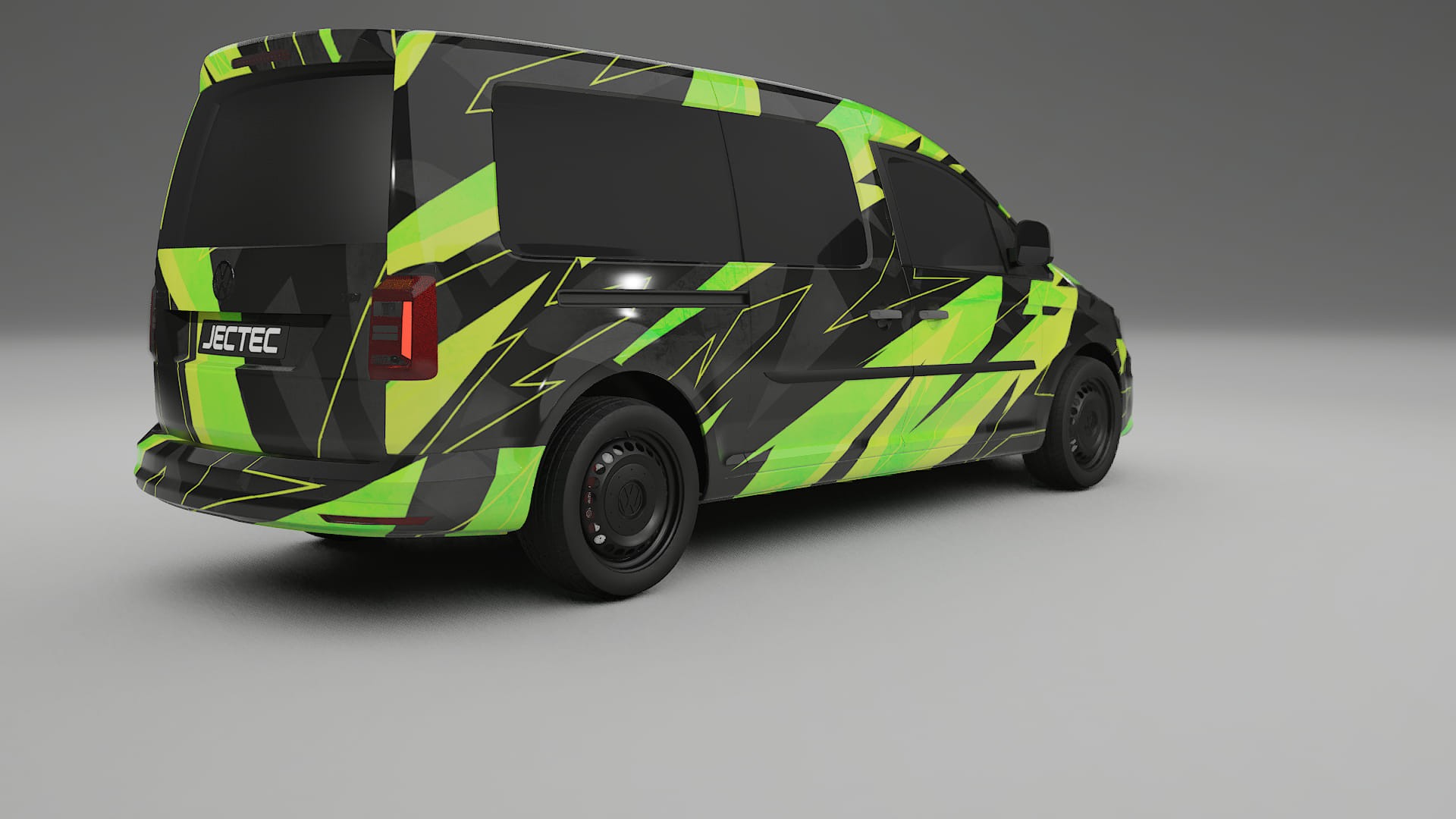 VW Caddy Maxi SB NINJA TURTLES Designed Wrap PPF Kit – Printable Polyurethane Film