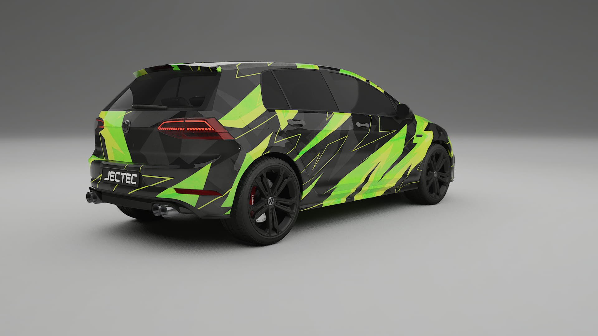 VW Golf Mk7 NINJA TURTLES Designed Wrap PPF Kit – Printable Polyurethane Film