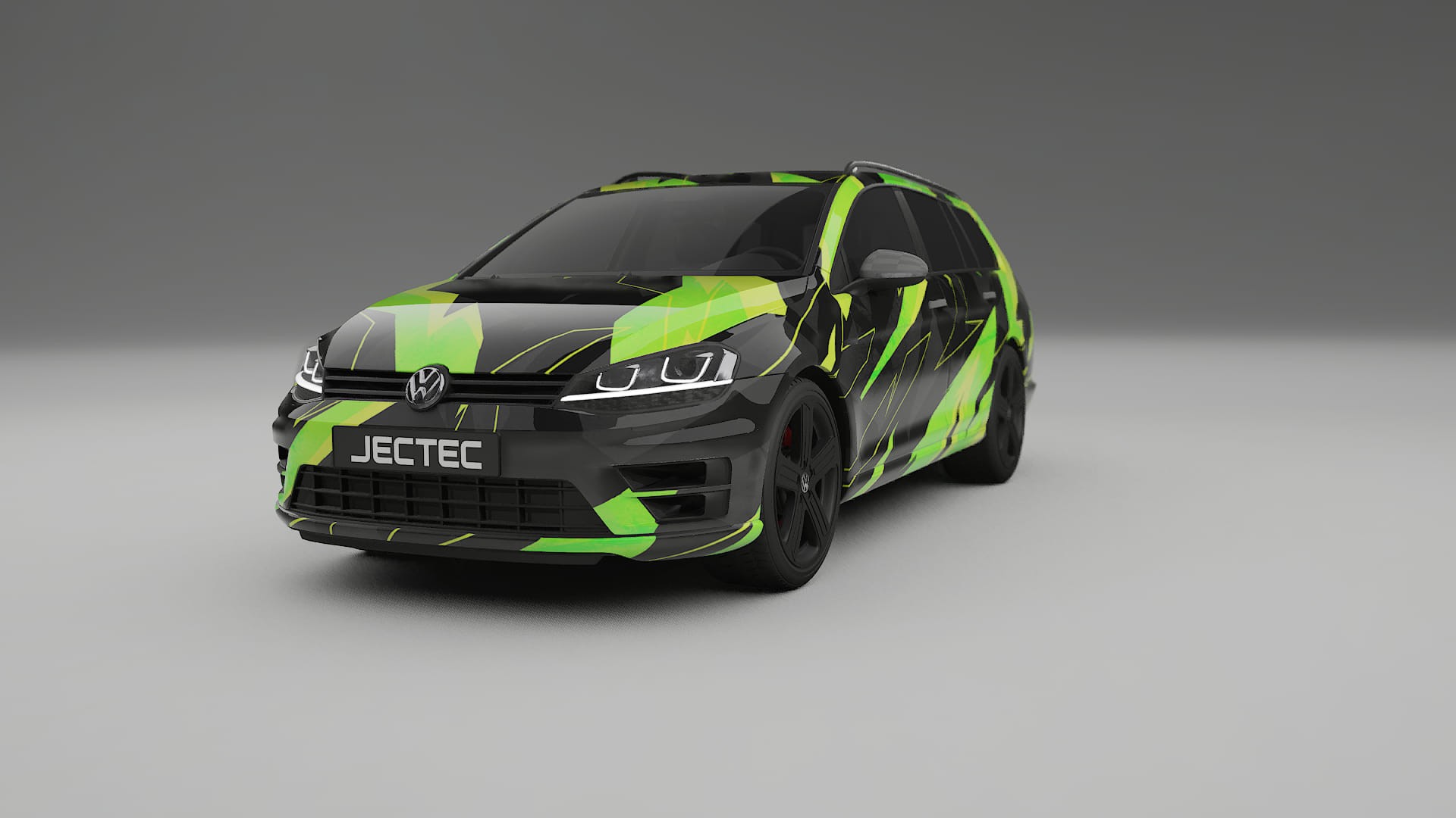 VW Golf Variant Mk7 NINJA TURTLES Designed Wrap PPF Kit – Printable Polyurethane Film