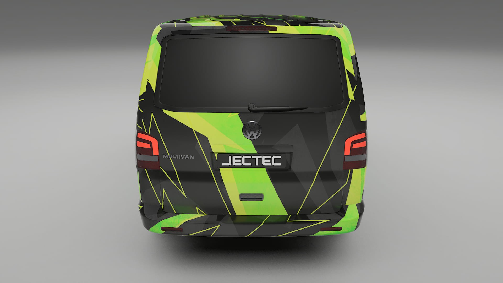 VW Transporter T5 Caravelle NINJA TURTLES Designed Wrap PPF Kit – Printable Polyurethane Film