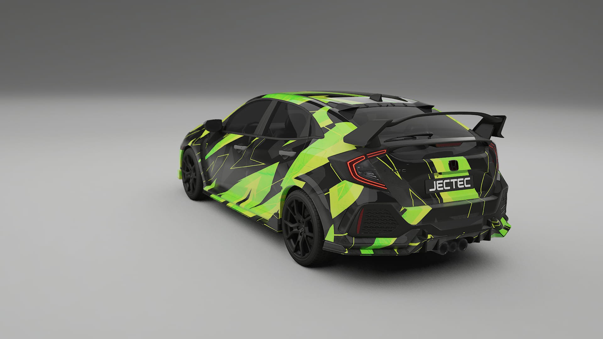 Honda Civic Type-R NINJA TURTLES Designed Wrap PPF Kit – Printable Polyurethane Film