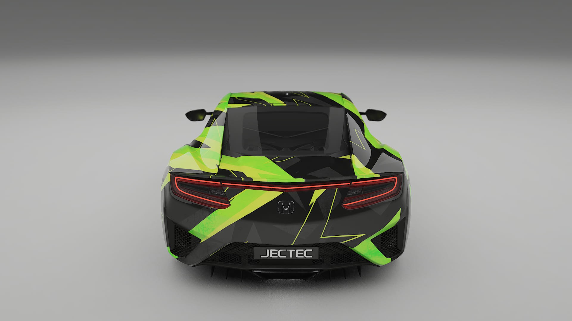 Honda NSX prefacelift pre-LCI NINJA TURTLES Designed Wrap PPF Kit – Printable Polyurethane Film