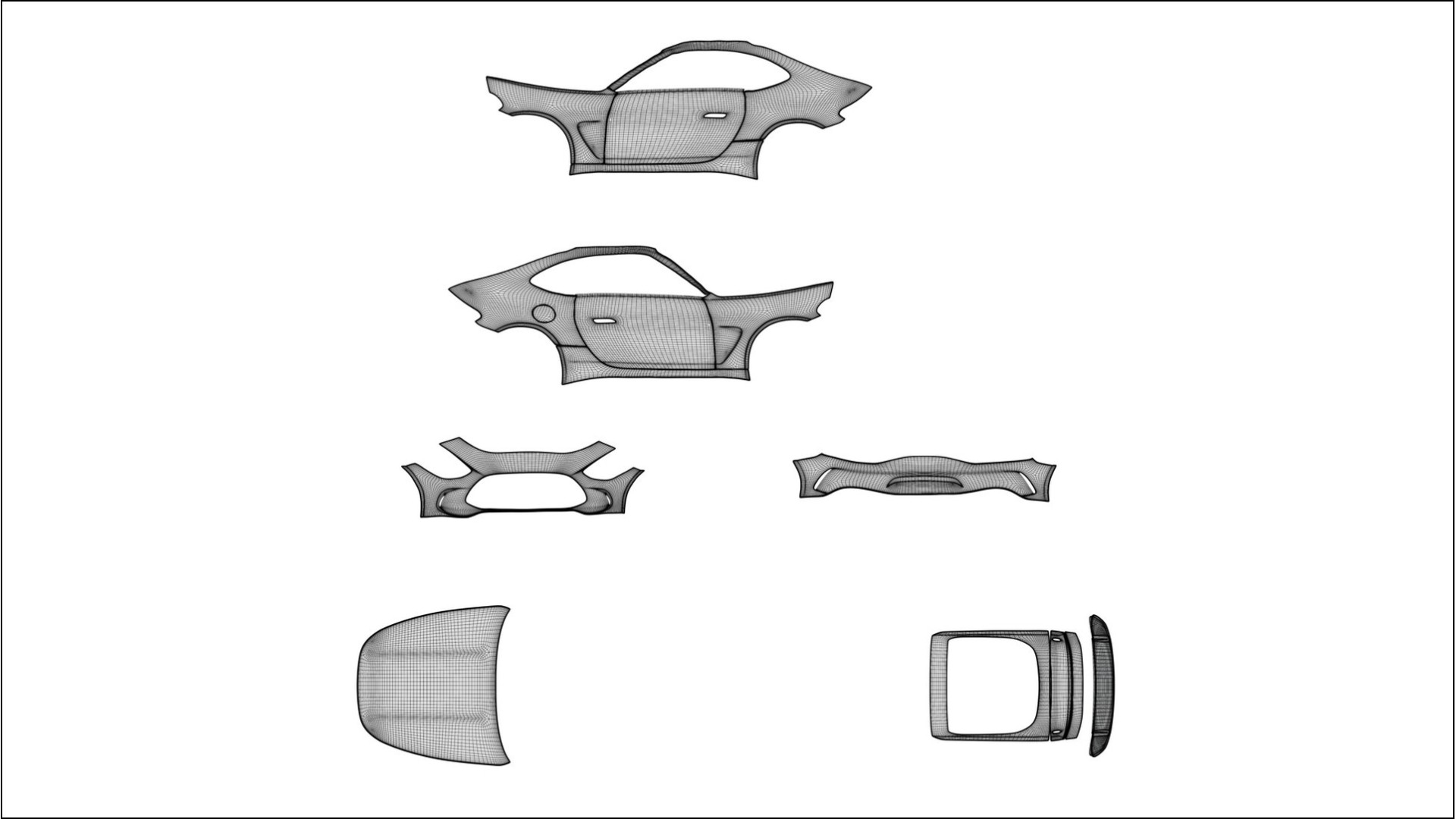 Mercedes AMG GT Coupe C192 COBRA 11 Designed Wrap PPF Kit – Printable Polyurethane Film 2