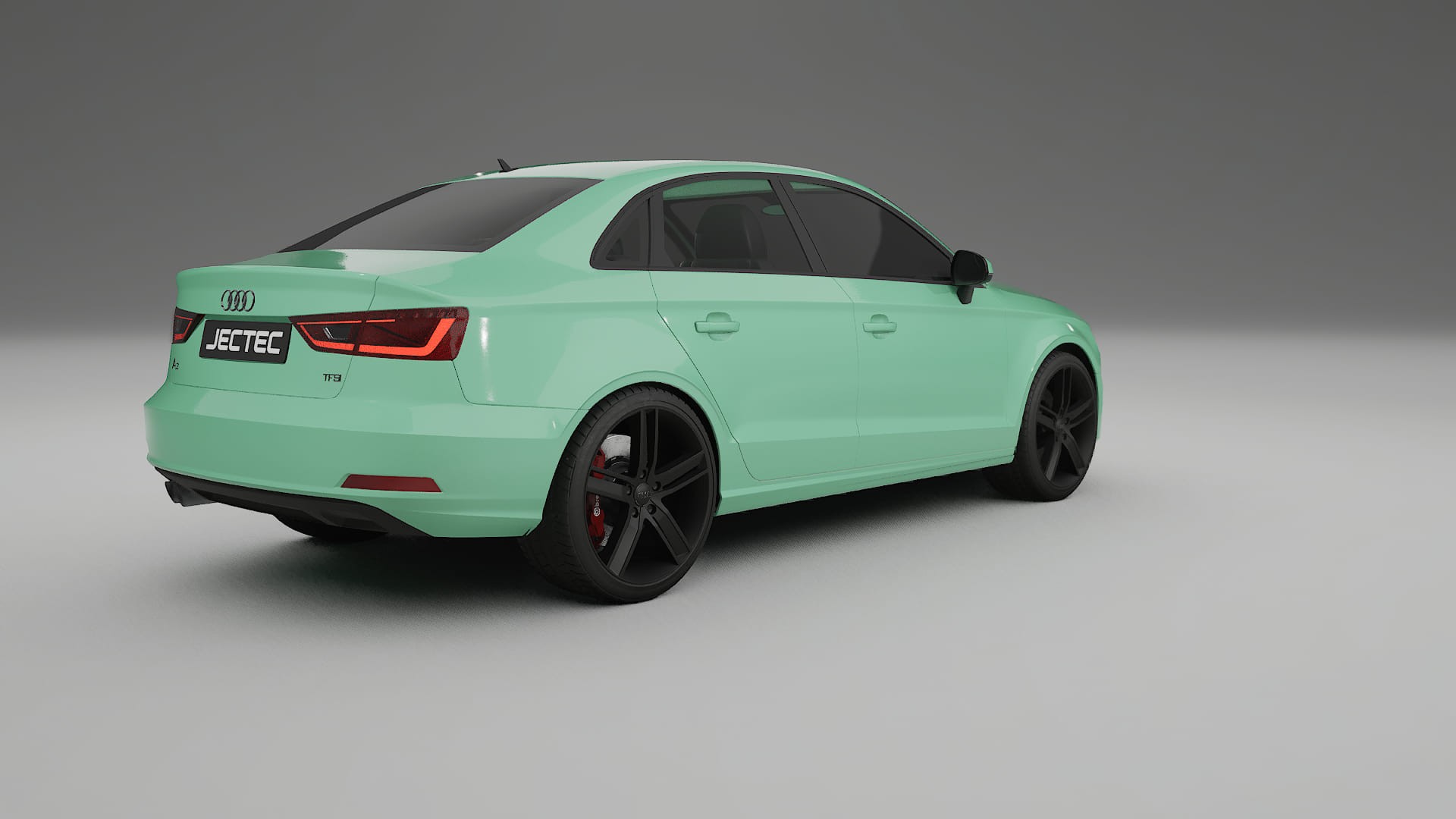 Audi A3 8V sedan prefacelift pre-LCI TPU Paint Protection Film | DUSTY Color Change PPF Full Pre-Cut Kit
