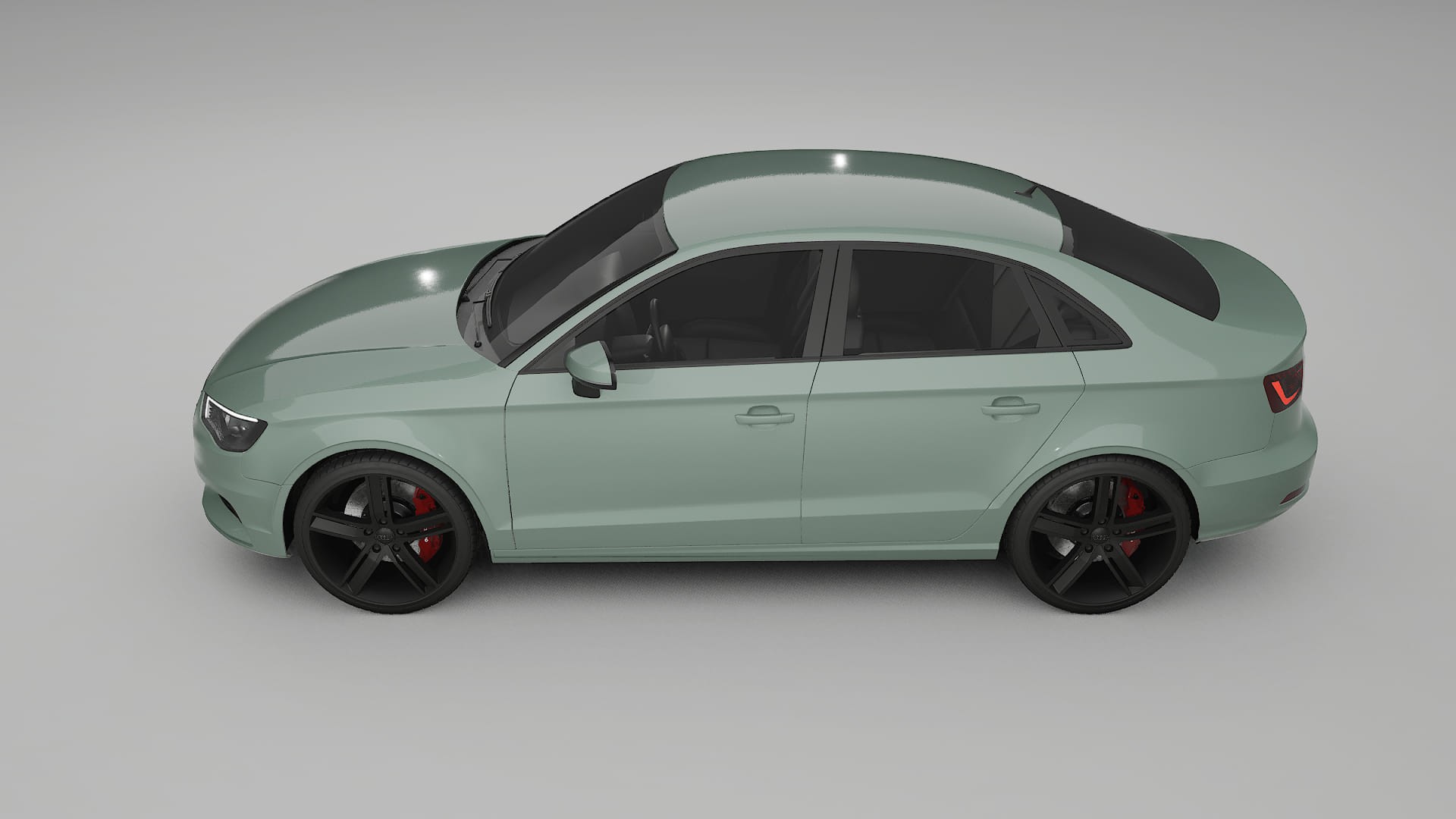 Audi A3 8V sedan prefacelift pre-LCI TPU Paint Protection Film | CINDER Color Change PPF Full Pre-Cut Kit