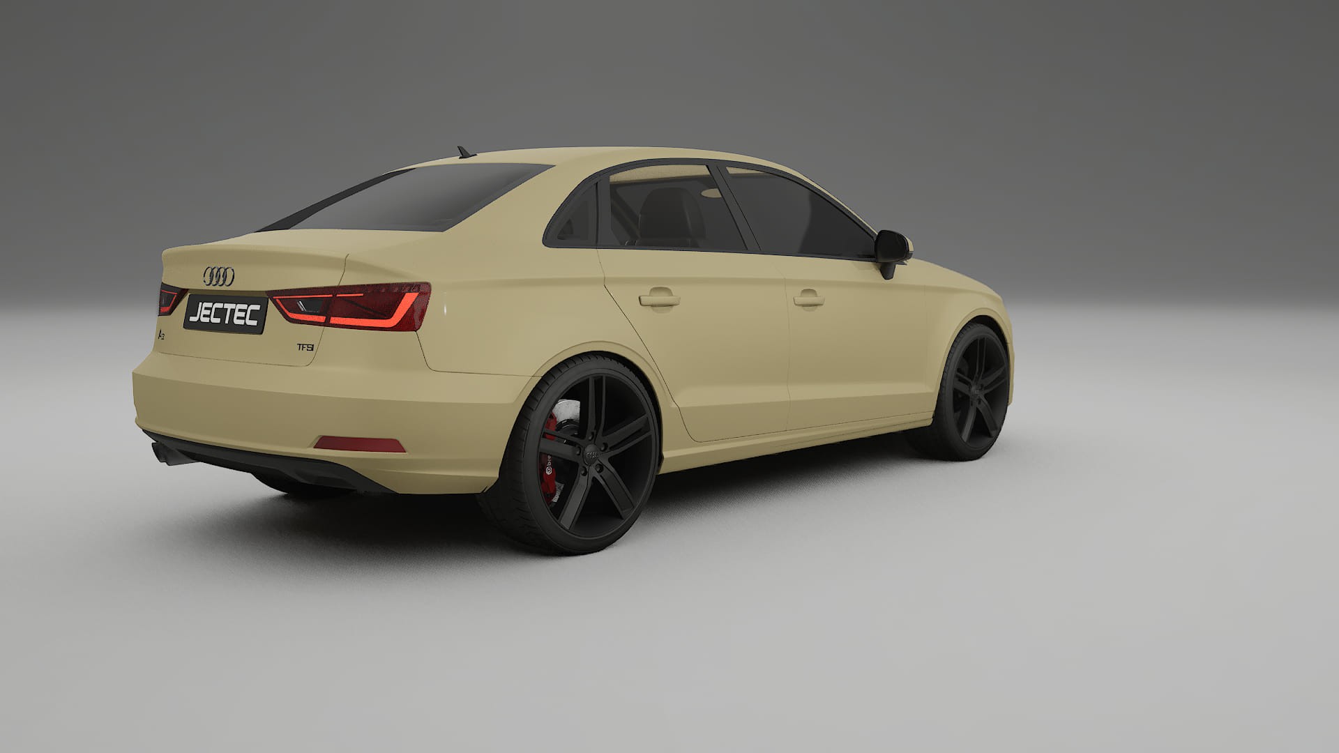 Audi A3 8V sedan prefacelift pre-LCI TPU Paint Protection Film | SAND Color Change PPF Full Pre-Cut Kit