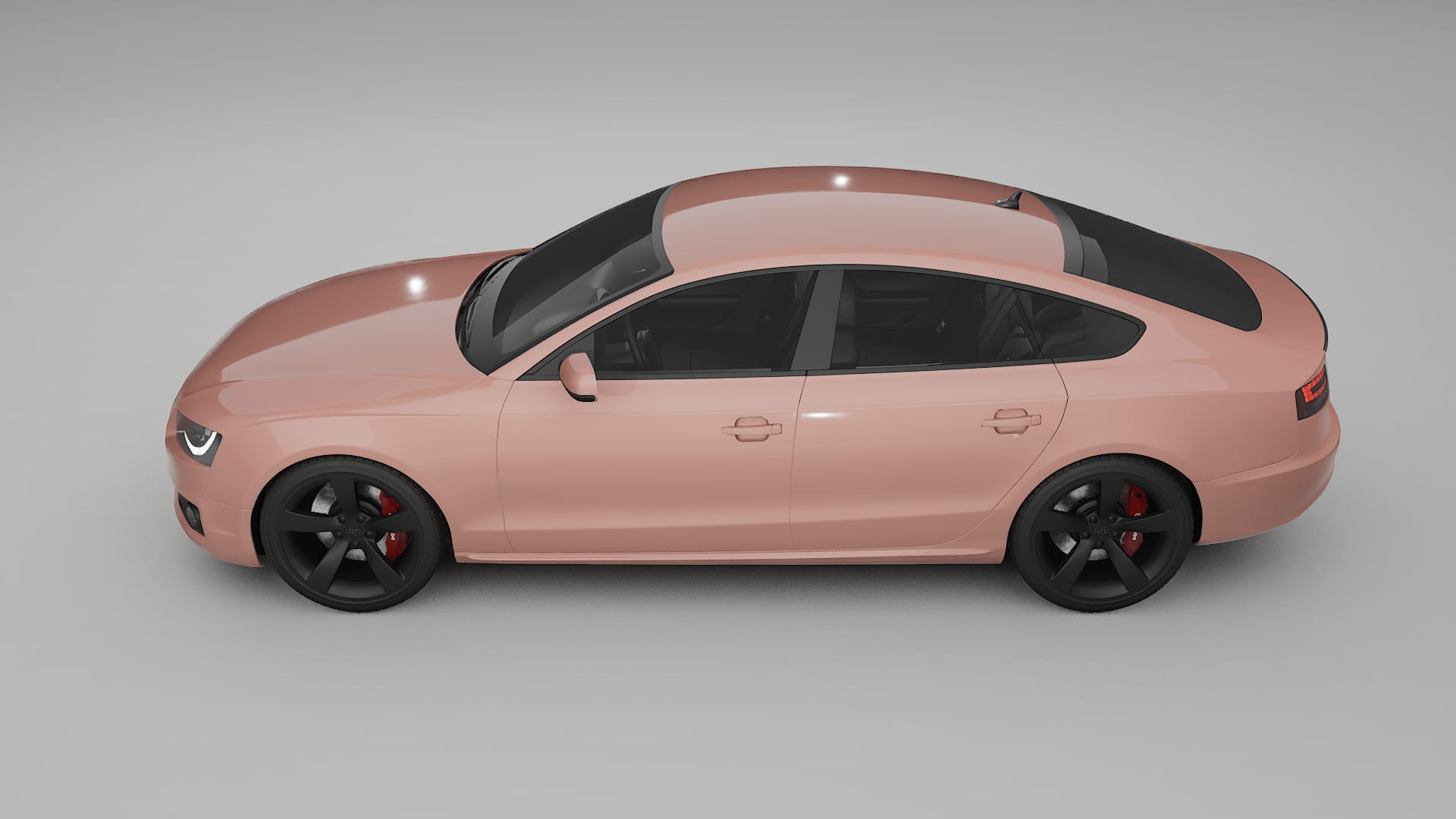 Audi A5 8T Sportback prefacelift pre-LCI TPU Paint Protection Film | BLUSH Color Change PPF Full Pre-Cut Kit