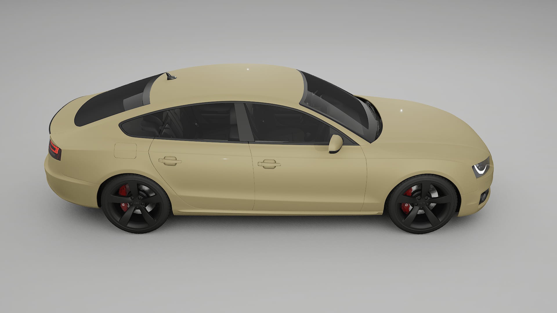 Audi A5 8T Sportback prefacelift pre-LCI TPU Paint Protection Film | SAND Color Change PPF Full Pre-Cut Kit