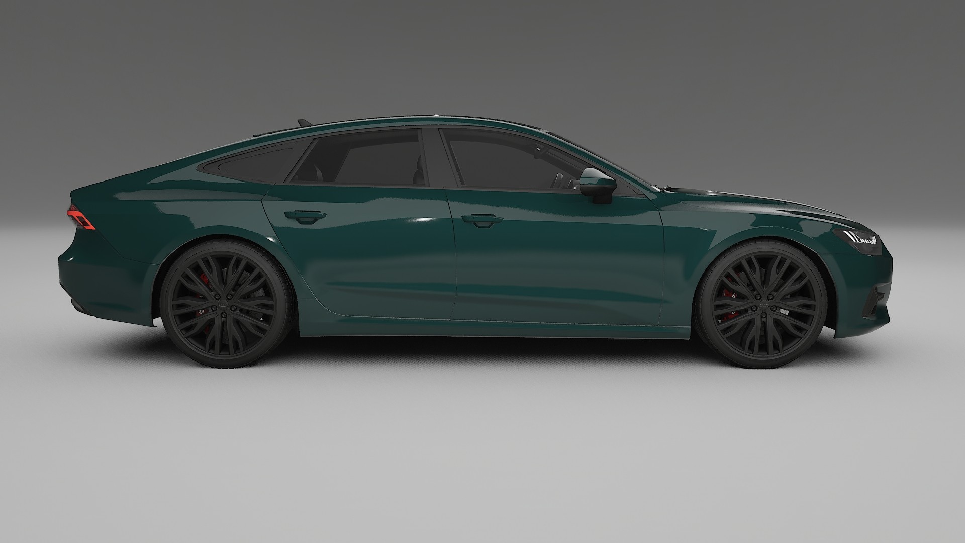 Audi A7 C8 Sportback prefacelift pre-LCI TPU Paint Protection Film | INFERNO Color Change PPF Full Pre-Cut Kit