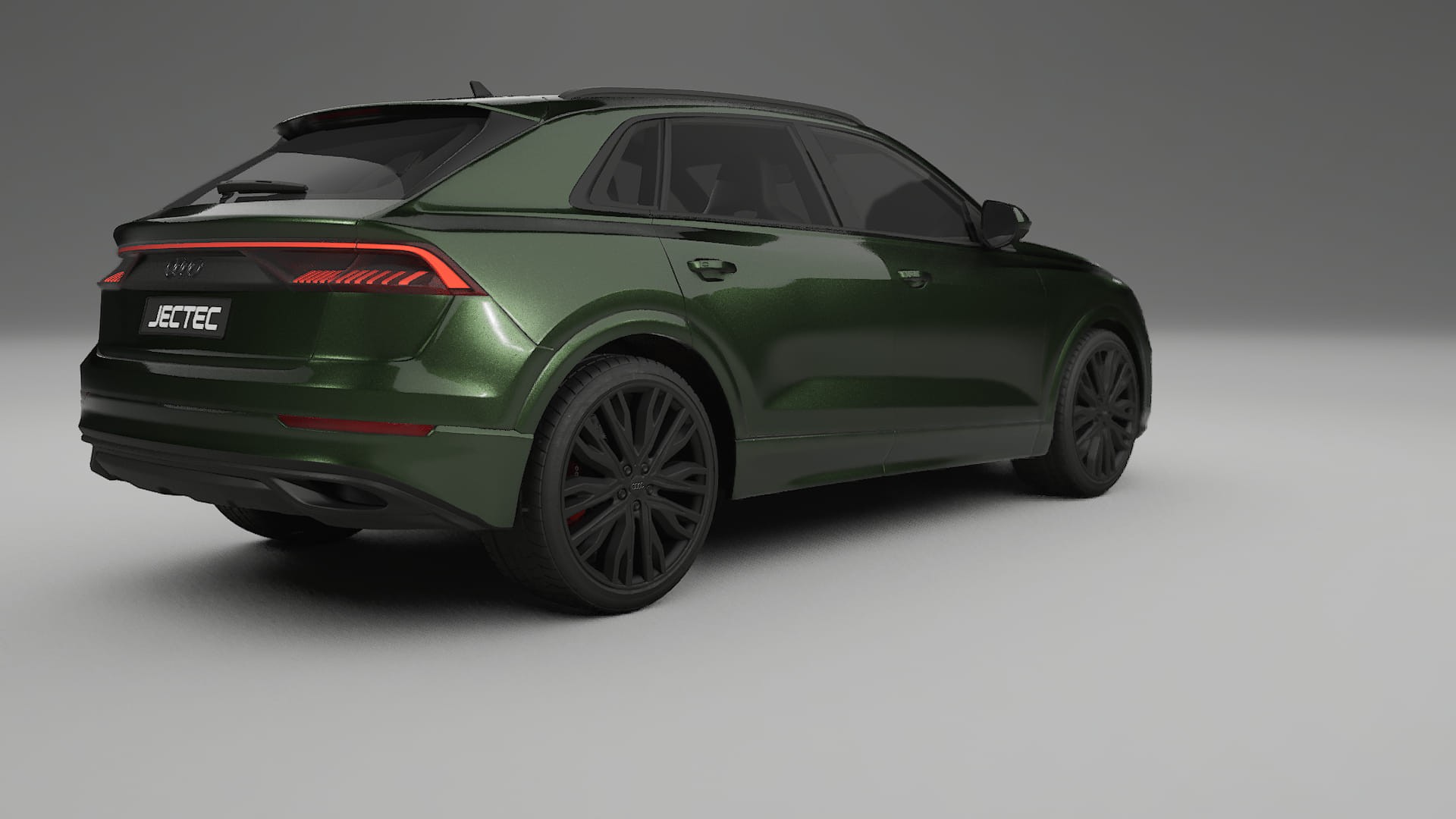 Audi Q8 F1 prefacelift pre-LCI TPU Paint Protection Film | LAGOON Color Change PPF Full Pre-Cut Kit