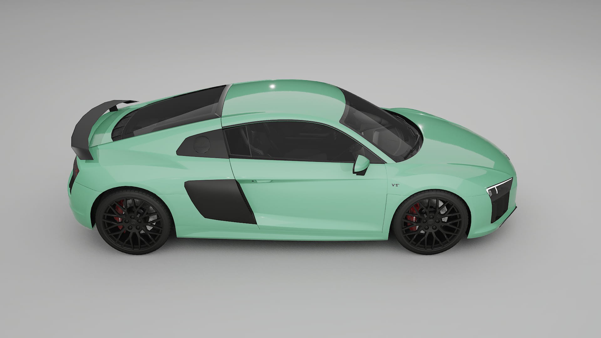 Audi R8 typ-4S prefacelift pre-LCI TPU Paint Protection Film | DUSTY Color Change PPF Full Pre-Cut Kit