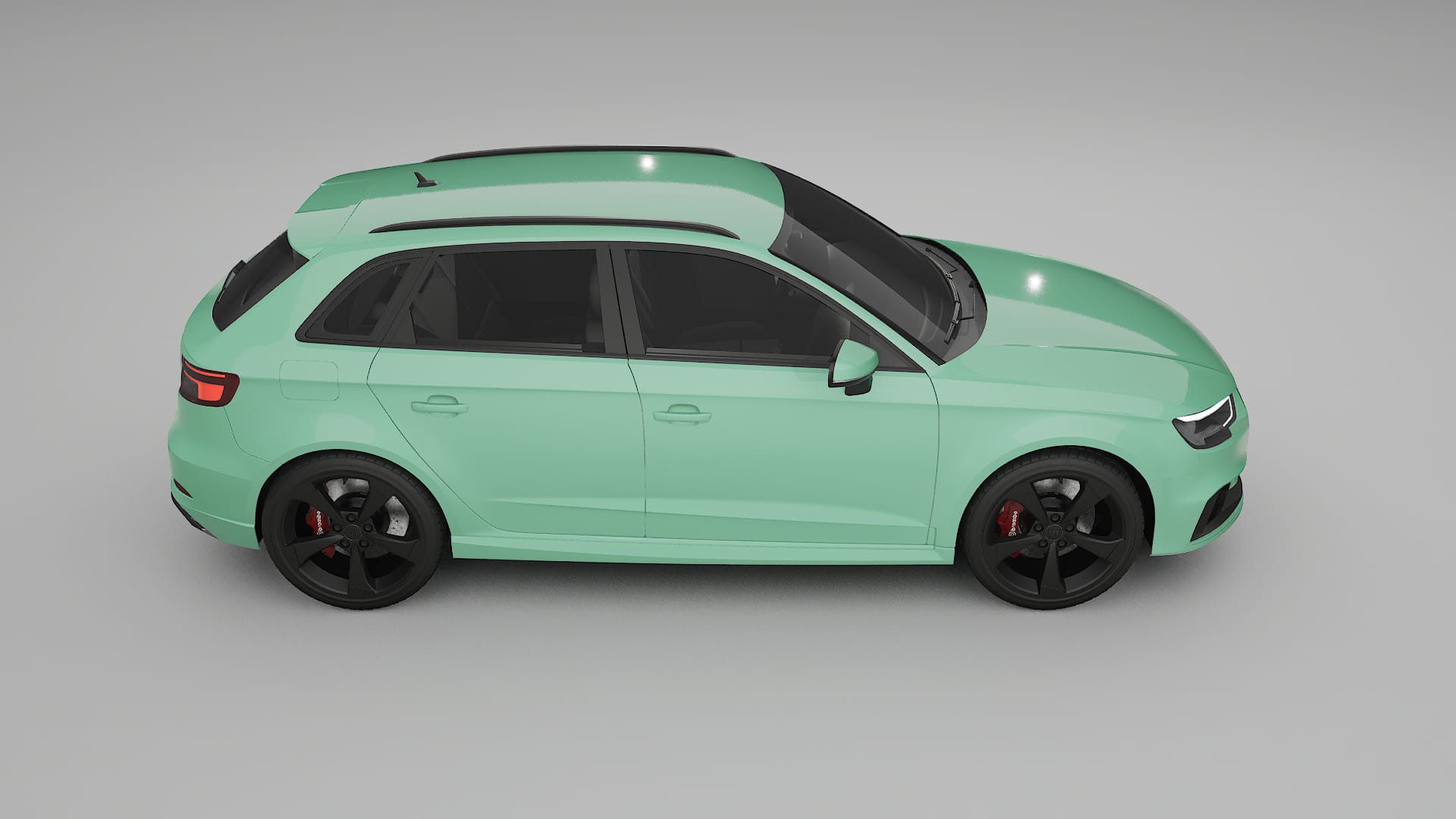 Audi RS3 Sportback 8V facelift LCI TPU Paint Protection Film | DUSTY Color Change PPF Full Pre-Cut Kit
