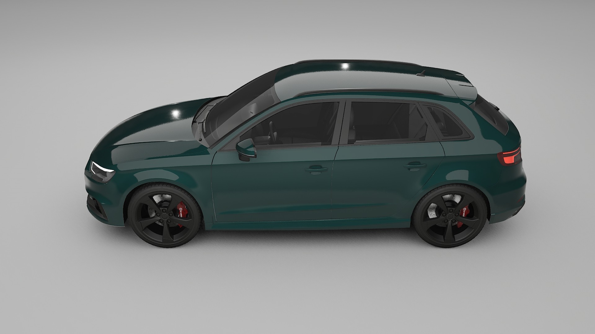 Audi RS3 Sportback 8V facelift LCI TPU Paint Protection Film | INFERNO Color Change PPF Full Pre-Cut Kit