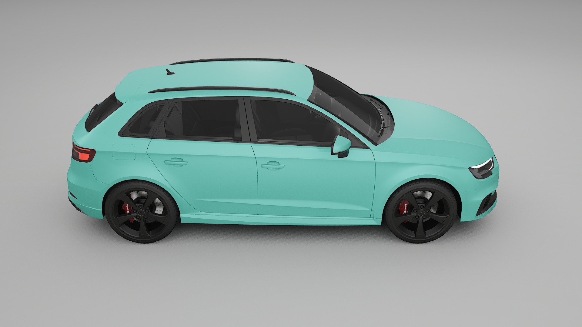 Audi RS3 Sportback 8V facelift LCI TPU Paint Protection Film | FROST Color Change PPF Full Pre-Cut Kit