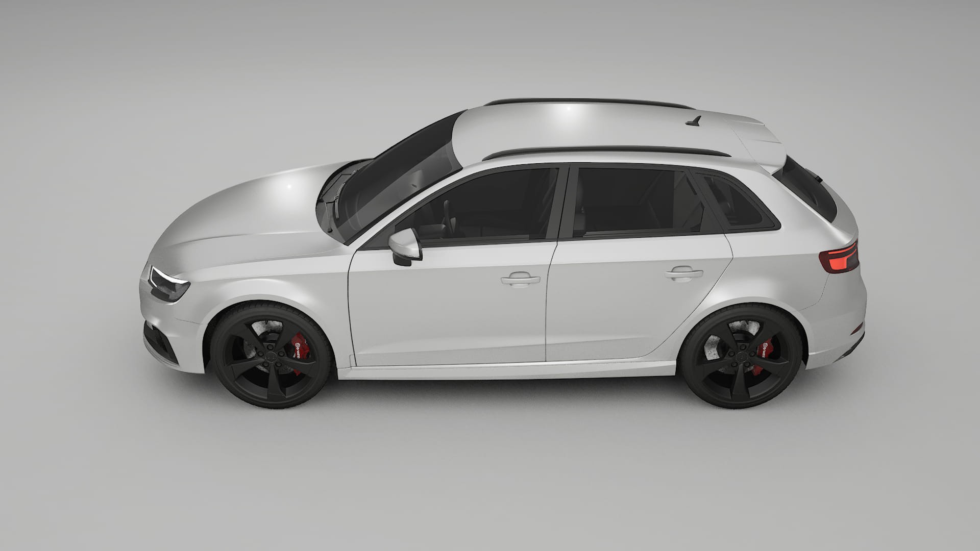 Audi RS3 Sportback 8V facelift LCI TPU Paint Protection Film | OPAL Color Change PPF Full Pre-Cut Kit