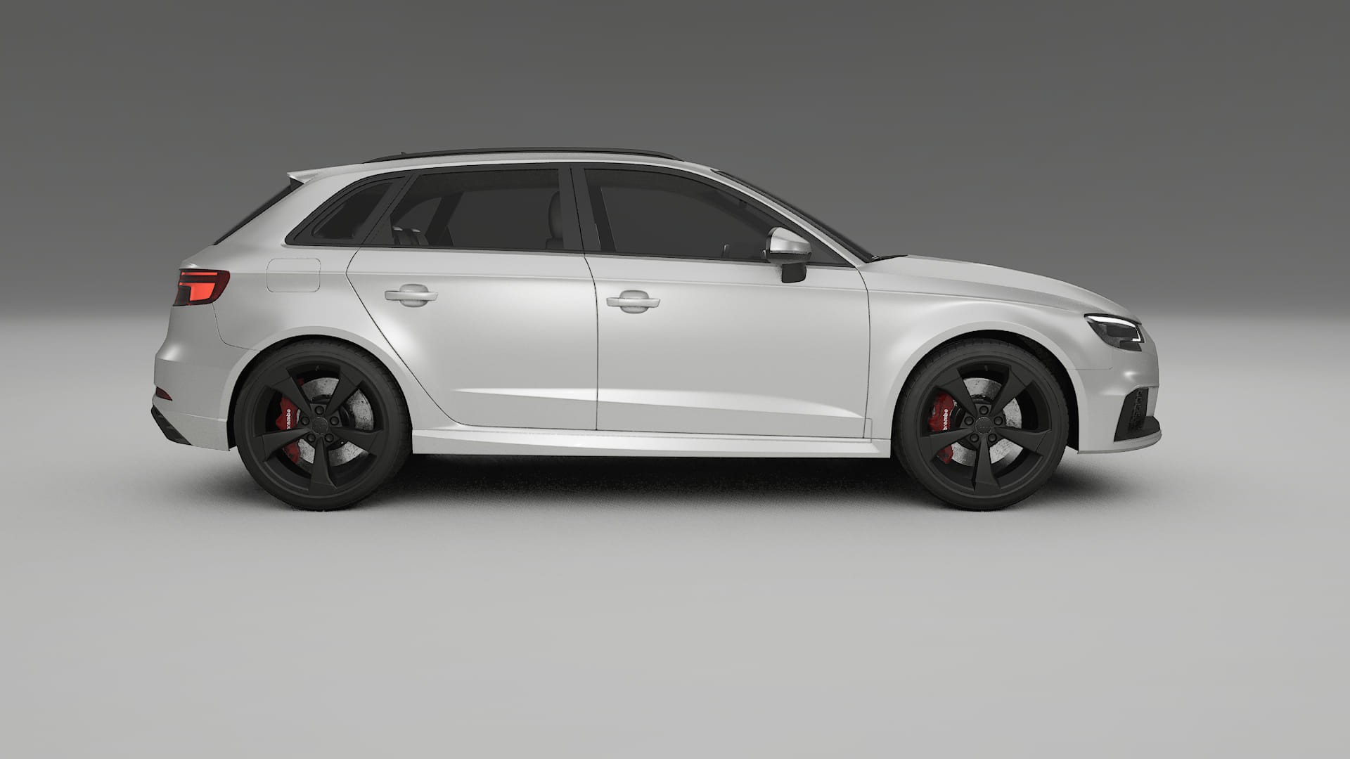 Audi RS3 Sportback 8V facelift LCI TPU Paint Protection Film | OPAL Color Change PPF Full Pre-Cut Kit